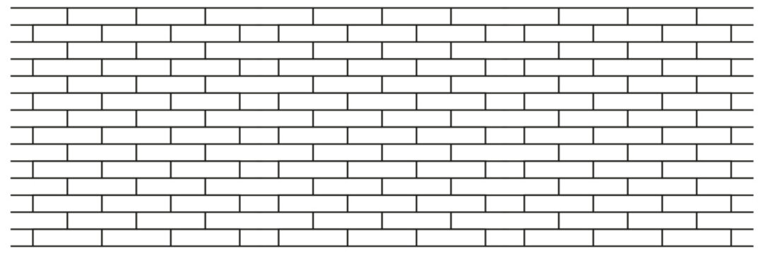 Brick wall seamless pattern. Brick wall background