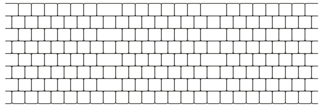 Brick wall seamless pattern. Brick wall background