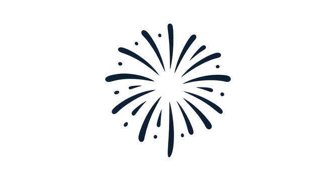 festiveicon, fireworkicon, firework, burst, celebration, fireworks, icon, blackandwhite, minimalist, explosion, spark, party, symbol, vector, illustration, isolated, outline