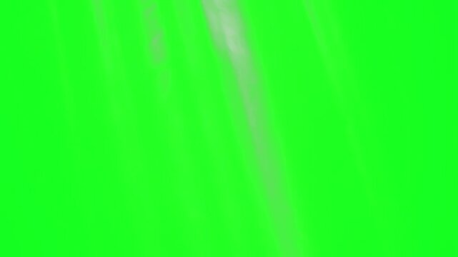 Parallel vertical light bands and clean lines project across a green screen chroma key background. This high-quality visual effect asset is designed for premium cinematic video