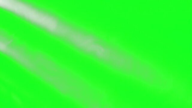 Sharp laser streak overlay and cutting beam project across a green screen chroma key background. This high-quality visual effect asset is designed for premium cinematic video