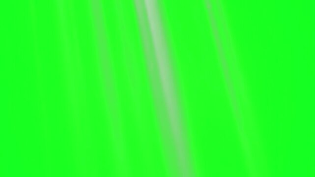 Top border soft light leak and upper fringe project across a green screen chroma key background. This high-quality visual effect asset is designed for premium cinematic video