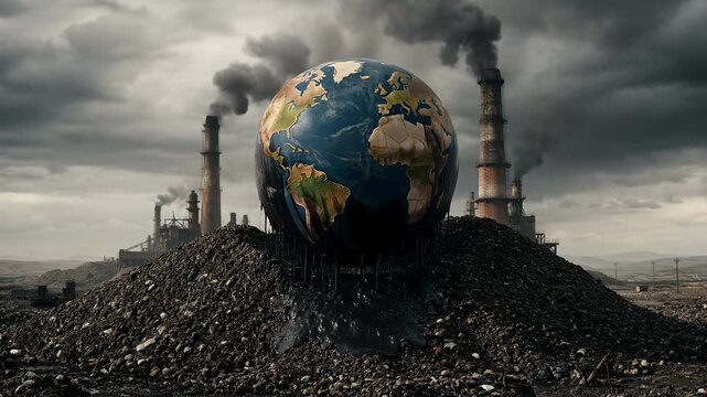 Planet Earth Drowning in Industrial Pollution, a Grim Climate Change Reality