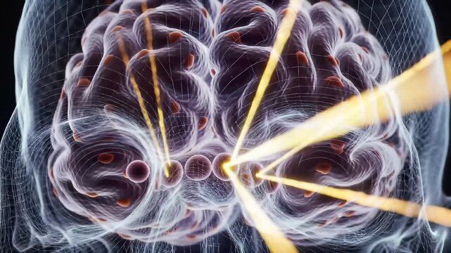 Laser brain stimulation and neural node cybernetic interface