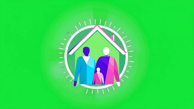 Family Protection And Financial Security Illustration
