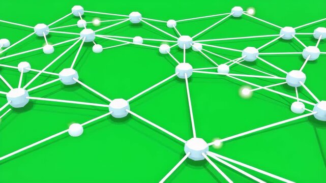 Connected Network Structure Illustration