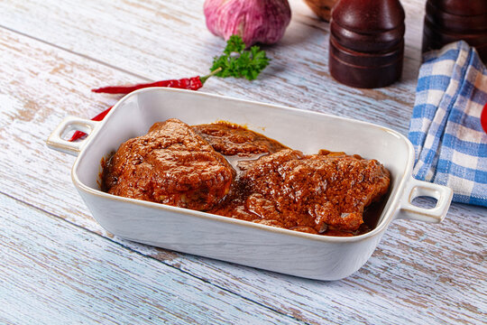 Indian chicken thights tikka massala