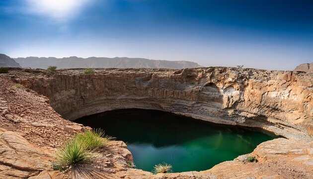 Sinkhole Bimmah Oman
