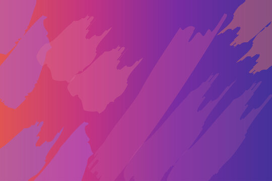 Abstract Purple and Pink Neon Brush Stroke Background