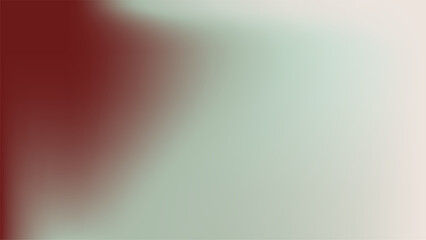 Obraz premium Elegant mesh gradient background featuring a sophisticated blend of deep maroon wine, sage green, and cream. Minimalist abstract smooth wavy texture