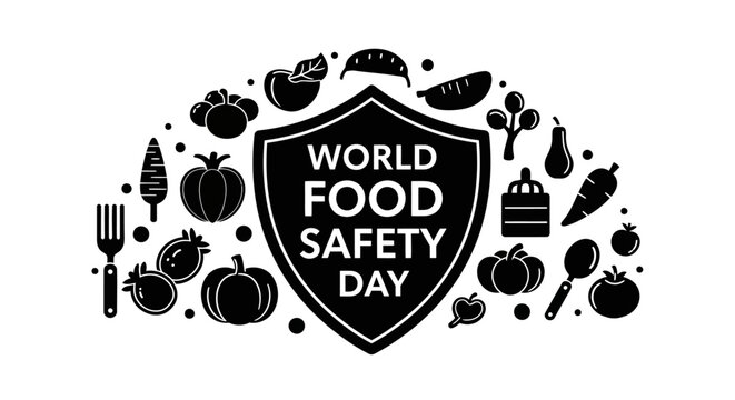 World Food Safety Day Logo Design.