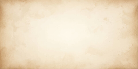 A vintage parchment paper texture with a distressed, aged look, featuring subtle sepia tones and uneven edges, perfect for adding a touch of history and grunge to any design.