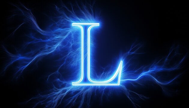 letter l blue energy identification
