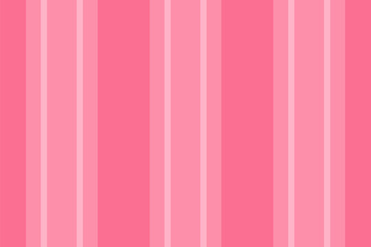 Paked vertical lines vector, screen textile seamless fabric. Nealth pattern stripe background texture in red and light pink colors.