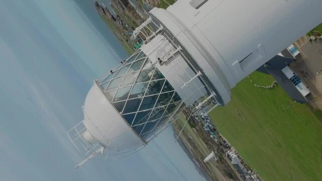Spinning Video of Portland Bill Lighthouse in Dorset