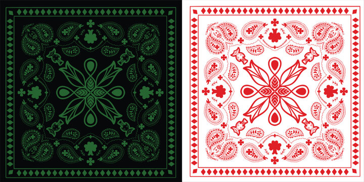 BANDANA CLOVE UNIQ RETRO