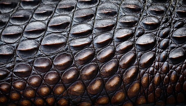 close up of crocodile skin