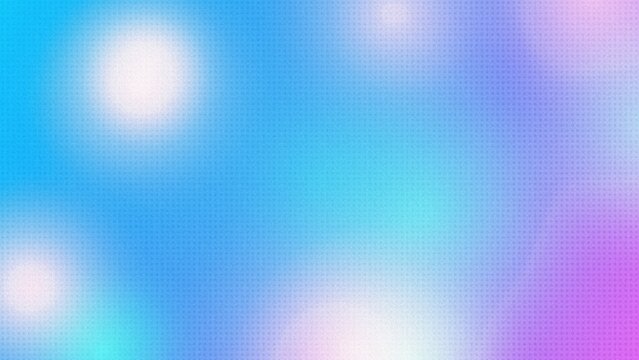 Vibrant abstract background featuring a soft gradient of blue and purple with glowing light spots
