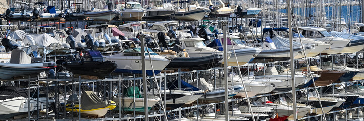 Fototapeta premium Parking à bateaux 