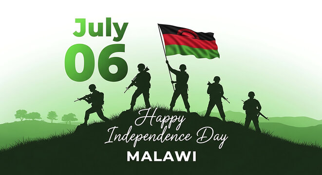 Malawi liberation day july 6th soldiers celebrate