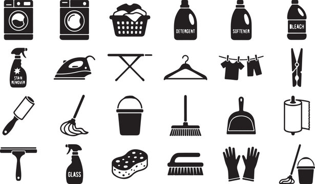 Black and white of hair care and beauty tools hairdryer