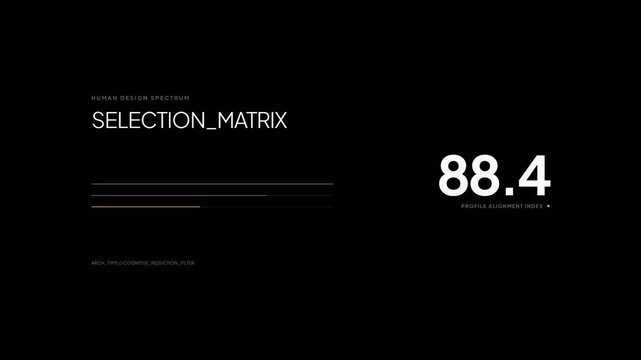 Data Analysis Action, Selection Matrix Subject, Technology Environment, Graphic Content Type, Modern Viewpoint, Digital Concept