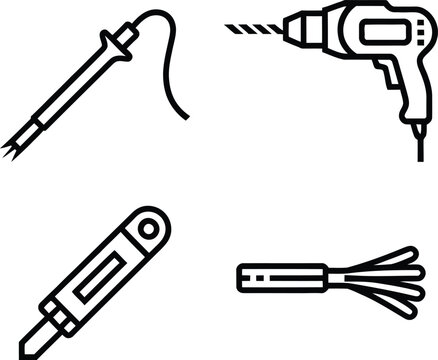 Essential hand tools and power tools for basic home repairs and construction tasks