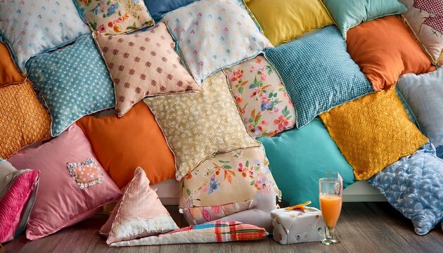 birthday party themed quilt background