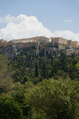 Obraz premium the view of acropolis