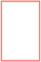 Obraz premium Abstract border. Double frame on white background