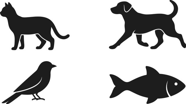 Animals walk freely in natural environments with various species present