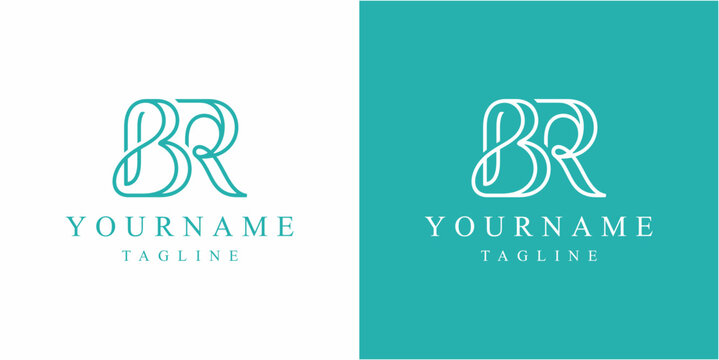 Modern logo design with customizable text.