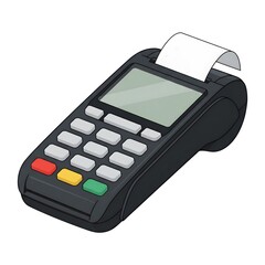 Obraz premium Modern Business Tools for Easy Transactions