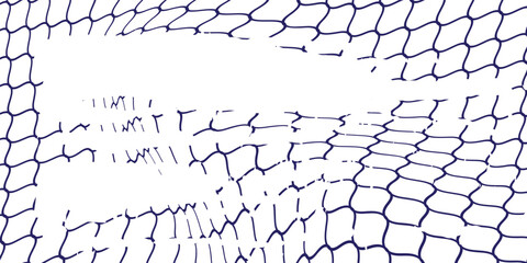 Mesh texture for fishing nets. Seamless pattern for sportswear or soccer goal, volleyball net, basketball hoop © absah