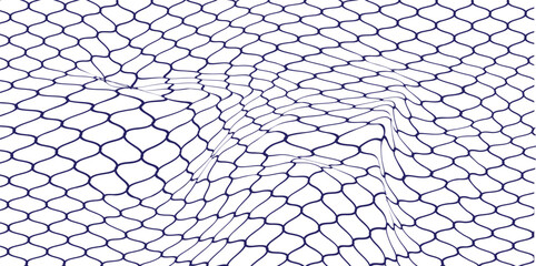 Mesh texture for fishing nets. Seamless pattern for sportswear or soccer goal, volleyball net, basketball hoop © alda