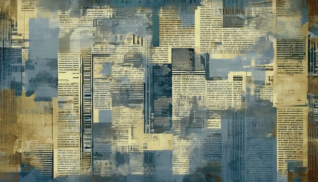 abstract newspaper background