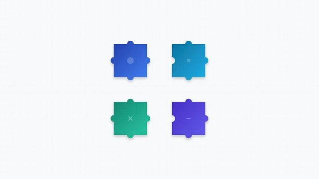 puzzle piece solution problem solving business logic