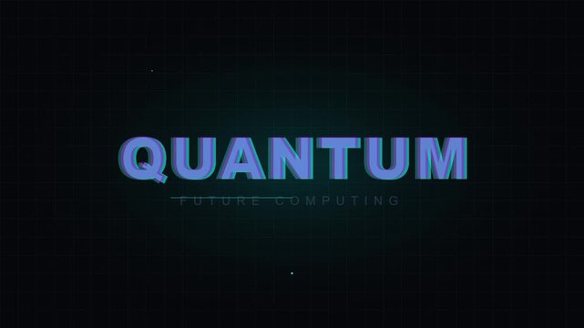 quantum computing ai future tech animation style