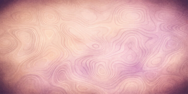 Pink abstract textured background with circles and flowing lines, soft grunge paper style design with pink tones and light artistic pattern