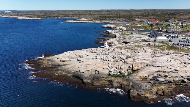 Peggy's Cove In Nova Scotia
