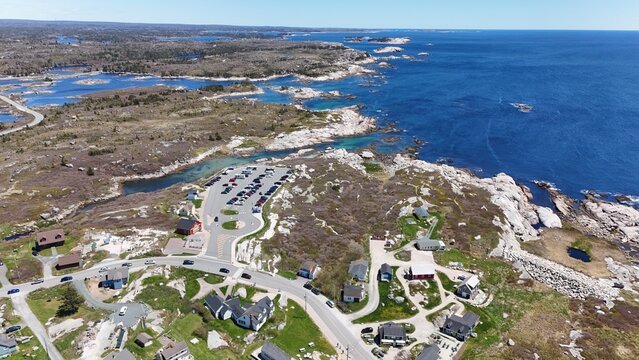 Peggy's Cove In Nova Scotia