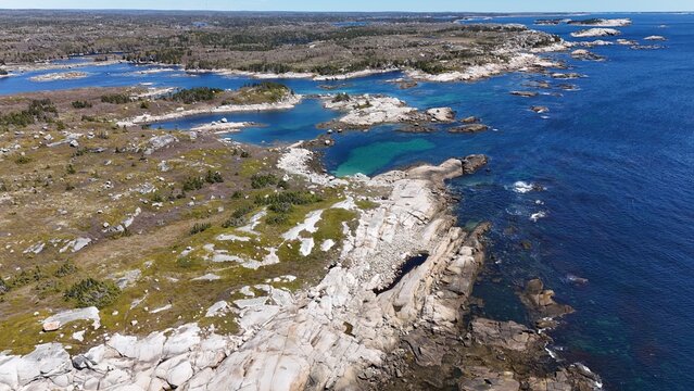 Peggy's Cove In Nova Scotia