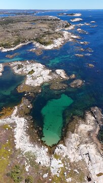 Peggy's Cove In Nova Scotia