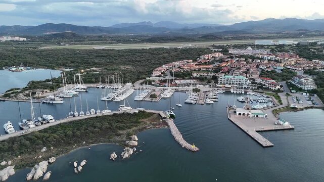 port d'Olbia en Sardaigne