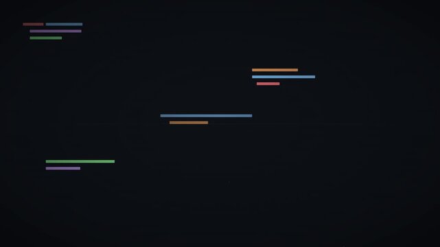 software code syntax highlight abstract tech background