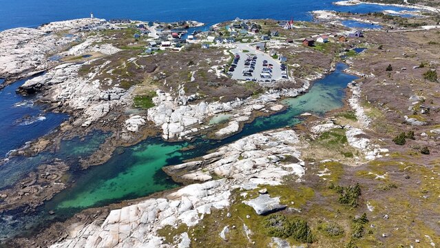 Peggy's Cove In Nova Scotia