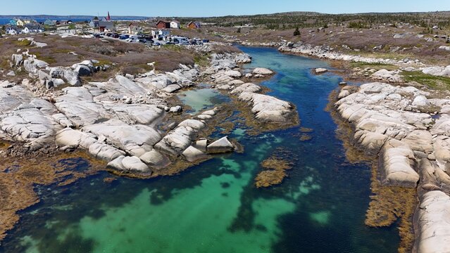 Peggy's Cove In Nova Scotia