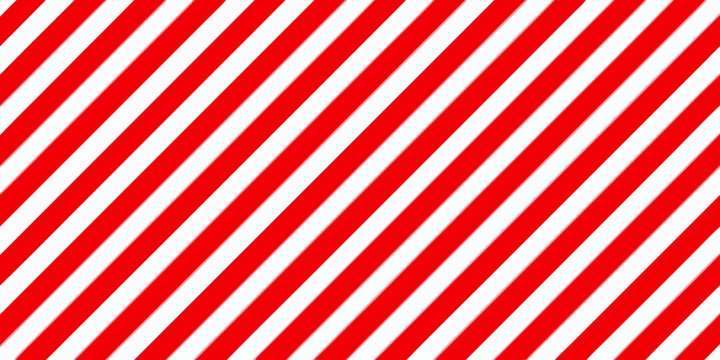 diagonal stripes pattern in red and white