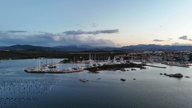 port d'Olbia en Sardaigne