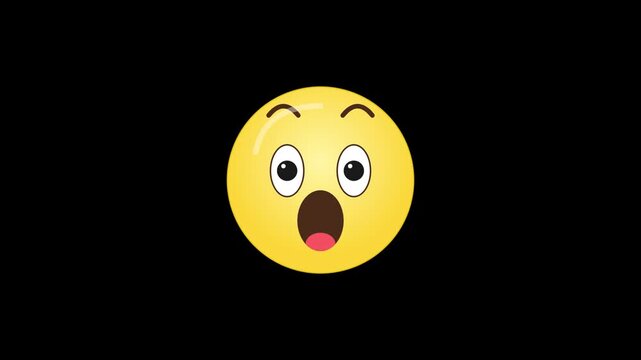 surprised wow emoji face open mouth reaction